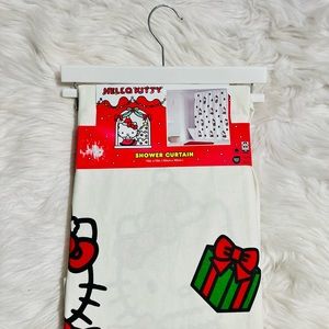 Hello Kitty Christmas Shower Curtain
